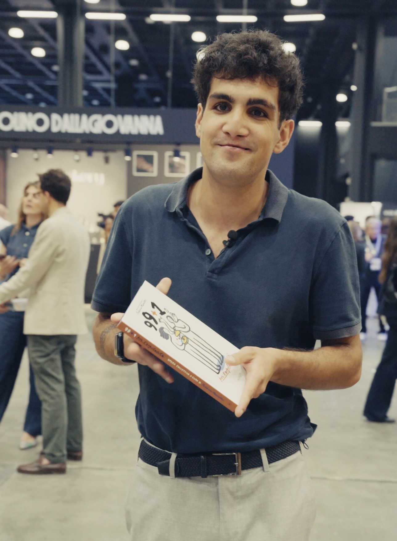 Artur Ruggiero: tra gli stand, con 99+1 per l'Ospitalità